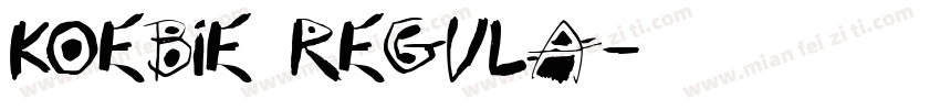 Koebie Regula字体转换